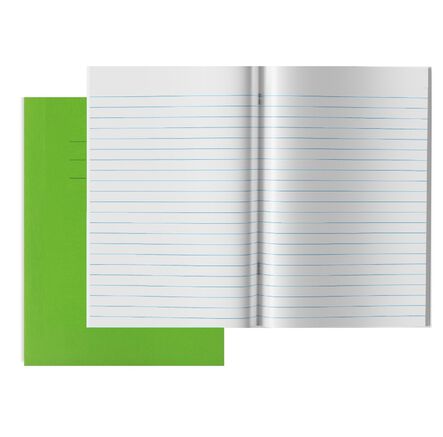 A4+ Choice Exercise Book 12mm Ruled 80pg Green 50pk Green hi\-res